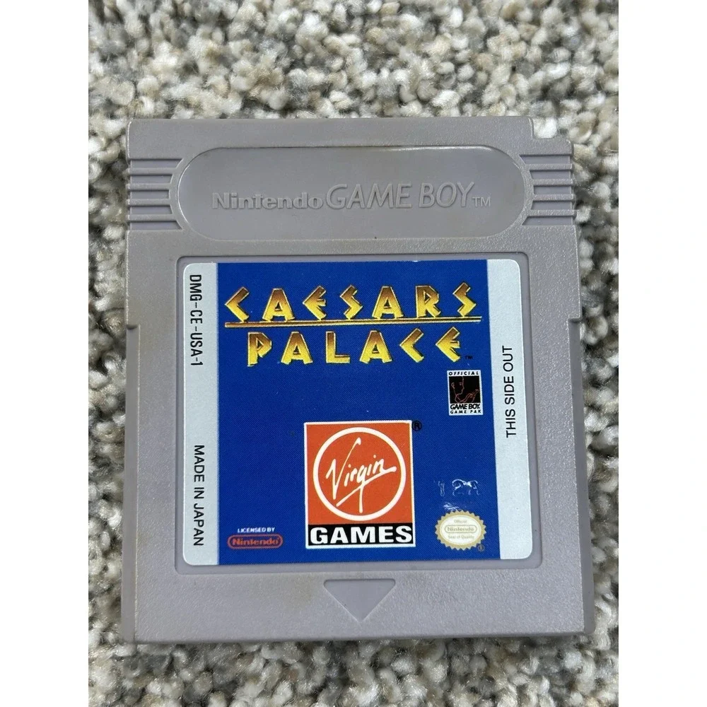 Caesars Palace Virgin Games Nintendo GameBoy -‎ Cartridge Only